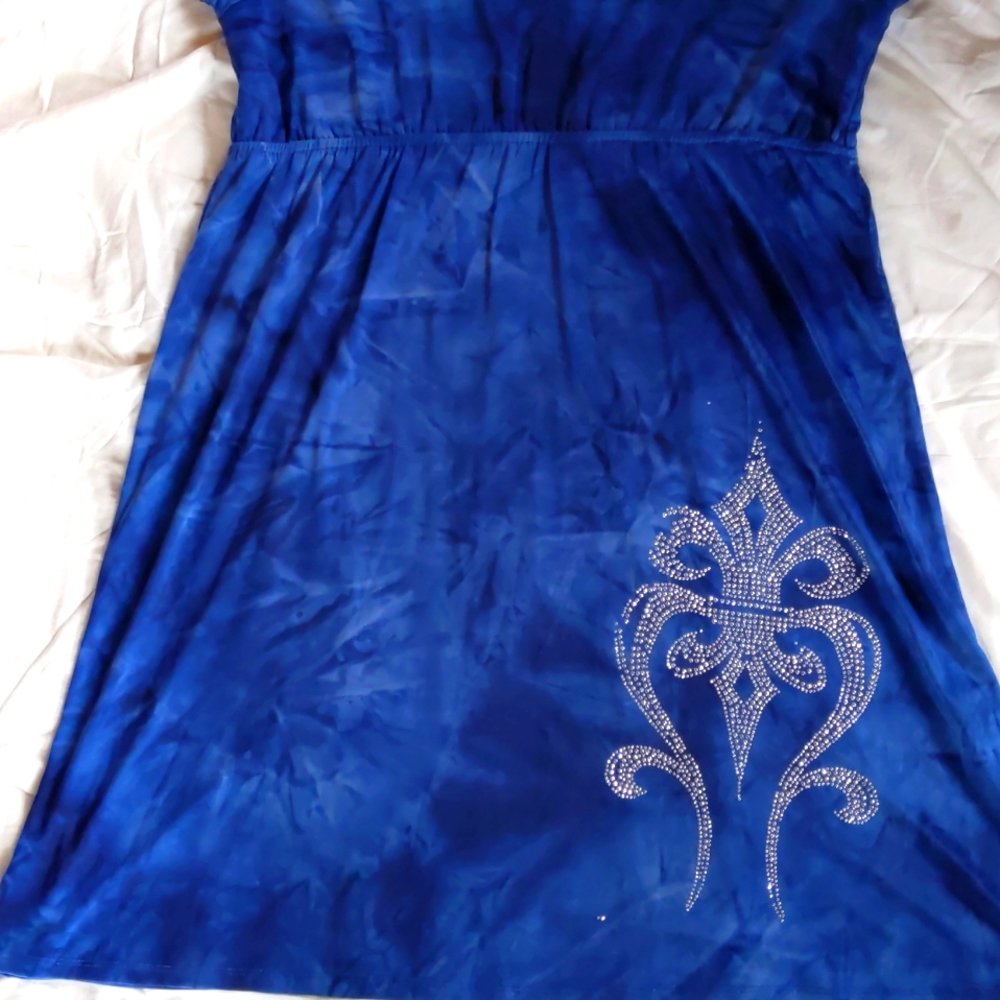 empire waist dress sz l